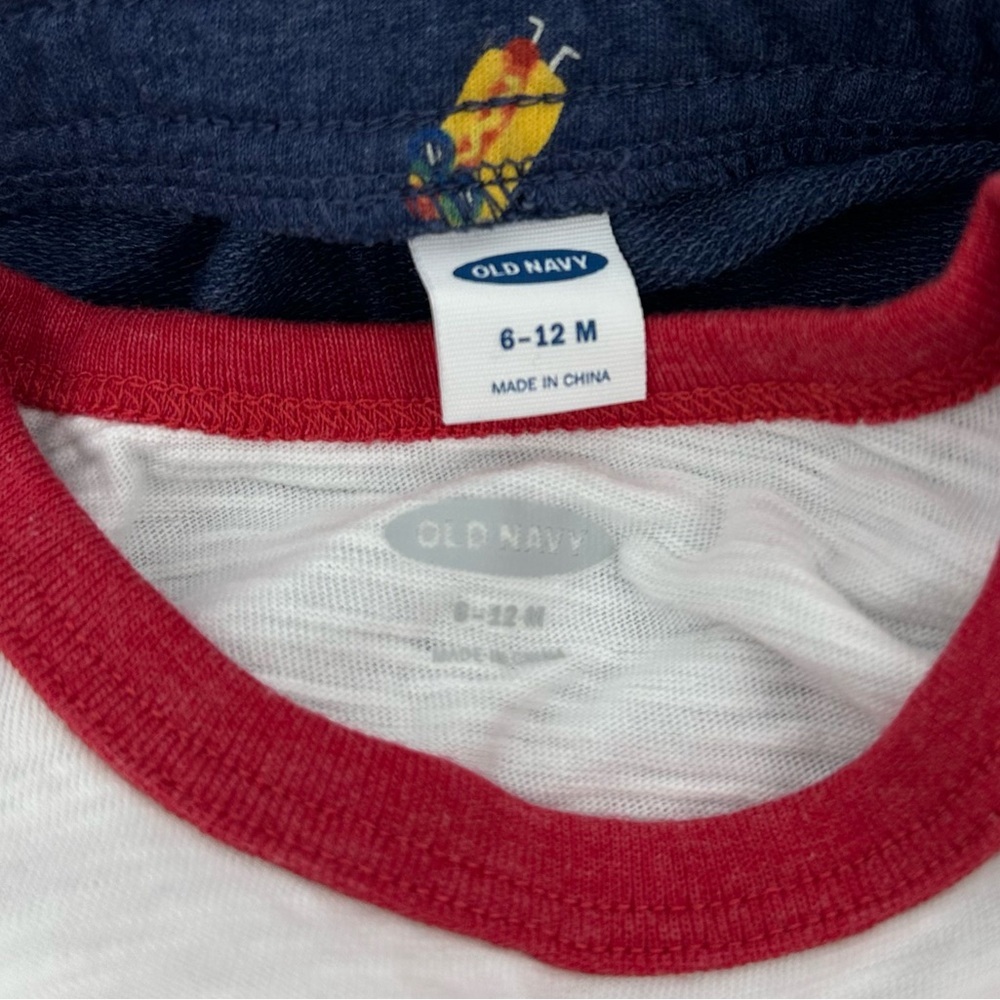 Old Navy and Gymboree Patriotic Baby Outfit Set Size 6-12 Months - Picture 6 of 11